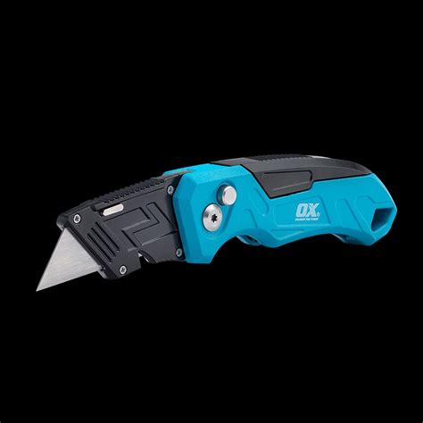 Ox Tools Pro Heavy Duty Fixed Blade Folding Knife Essex Board Timber