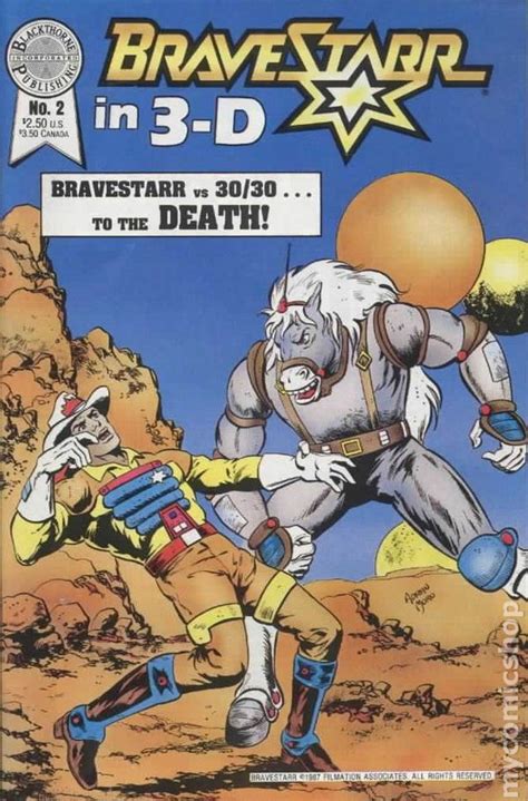 Bravestarr 3-D (1987) comic books