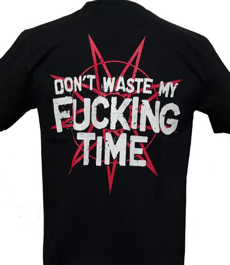 Slipknot T Shirt Fuck Fuck Fuck Me Up Size M