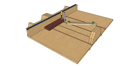 Safer Cross Cut Sled Build Plans 731 Woodworks