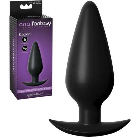 Small Weighted Silicone Plug Anal Fantasy Elite Late2night Australia