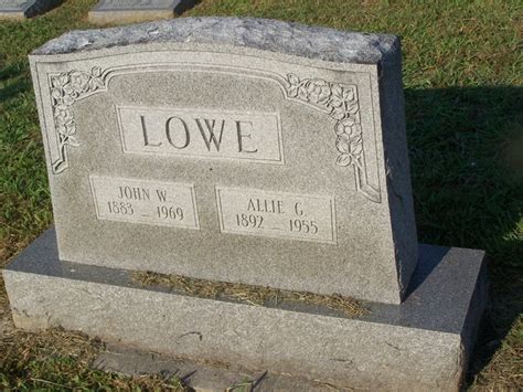 John Walter Lowe 1883 1969 Find A Grave Memorial