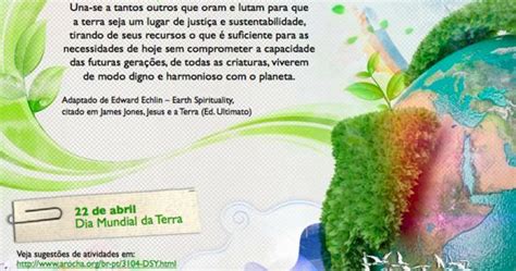 Dia Mundial Da Terra 22 De Abril