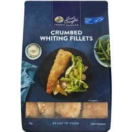 Just Caught Whiting Fillets Crumbed 1kg Woolworths