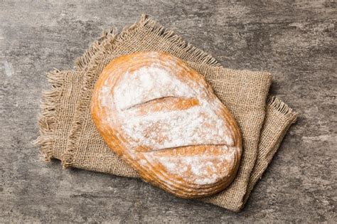 Delicioso Pan Francés Recién Horneado Con Una Servilleta En La Vista