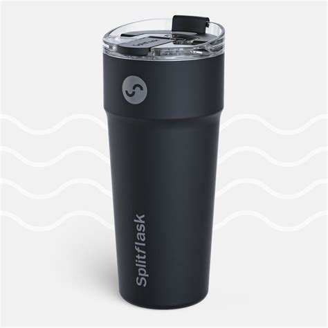 Splitflask® Dual Chamber Vacuum Insulated Tumbler And Water Bottle Mug