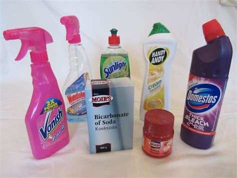 Various household cleaning products (bases) | Siyavula Education | Flickr