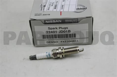 22401JD01B Genuine Nissan PLUG-SPARK 22401-JD01B | eBay