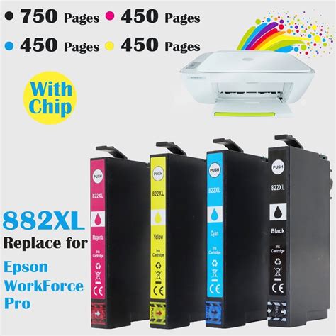 For Epson 822xl Ink Cartridges Epson 822 Ink Cartridges Printer Ink