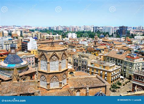 Skyline Of Valencia Stock Photo Image Of Urban Tower 88368576