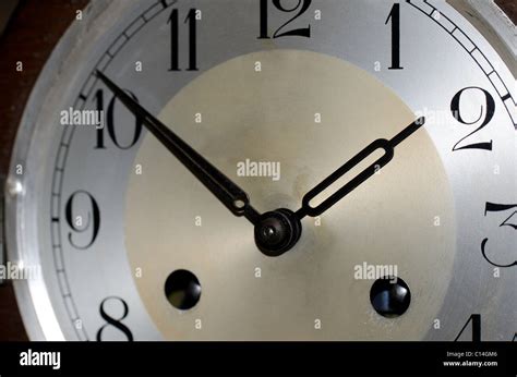 Old analog clock face Stock Photo - Alamy