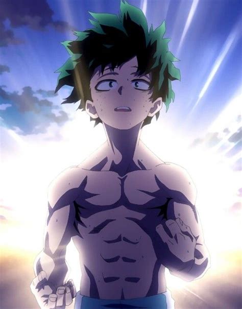 Midoriya Deku Izuku Strong Body My Hero Academia My Hero