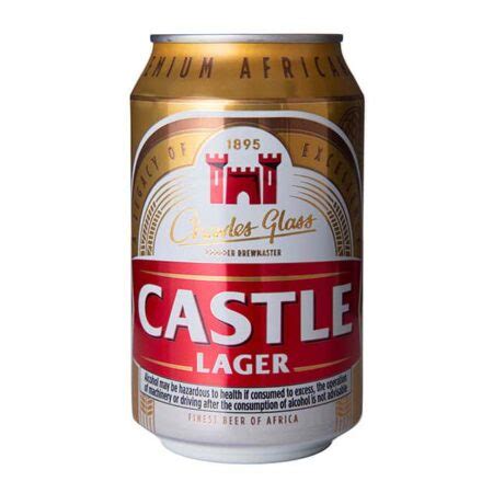 Castle Lager 330ml - OK Zimbabwe Online Shop