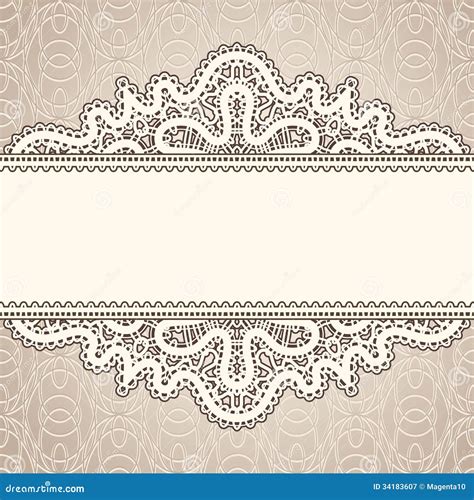 Old Lace Background Royalty Free Stock Photography - Image: 34183607