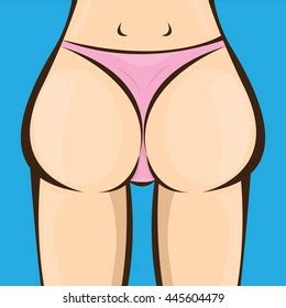 Sexy Woman Big Booty Vector Ass Stock Vector Royalty Free 445604479 Shutterstock