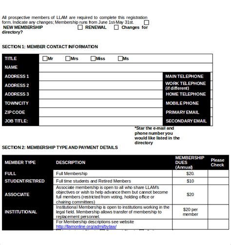 17 Sample Club Application Templates Pdf Doc Free And Premium Templates