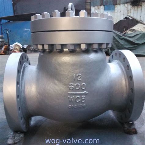 Bs Cast Steel Swing Check Valve Astm A Wcb Cr Trim Inch Rf