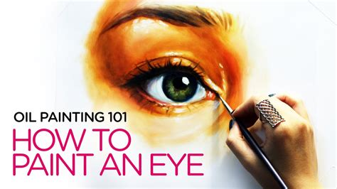 How To Paint An Eye With Oils Art Tutorial Youtube