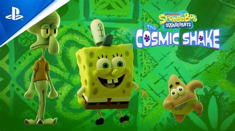 SpongeBob SquarePants The Cosmic Shake Release Trailer PS4 Games