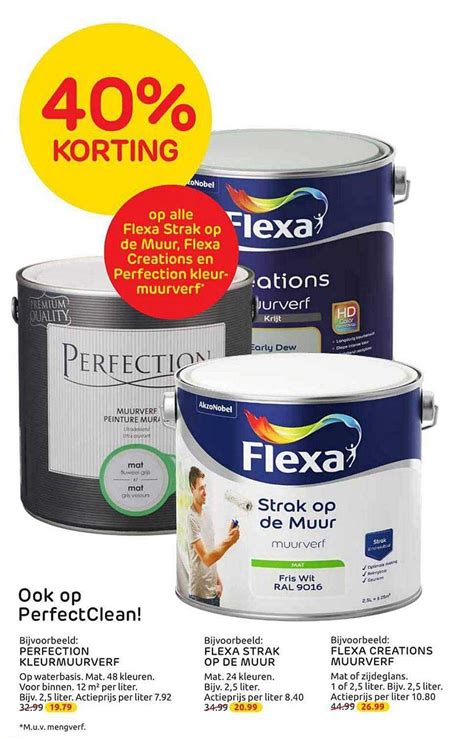 40 Korting Op Alle Flexa Strak Op De Muur Flexa Creations En