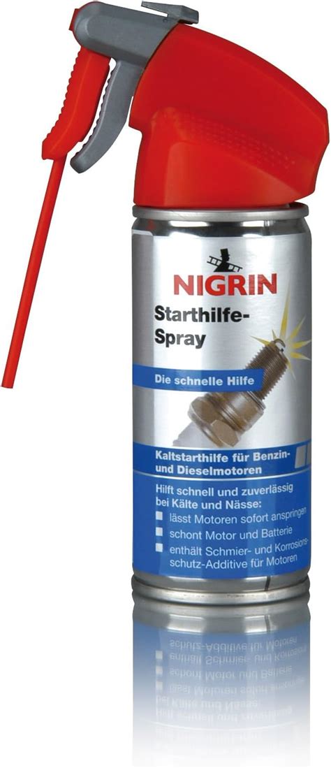 Nigrin Starthilfe Spray Ml Amazon De Auto Motorrad