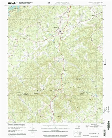 Moravian Falls, NC (2000, 24000-Scale) Map by United States Geological ...