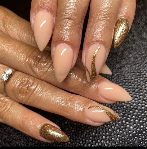Pin By Lenee Mitchell On Nails In Nude Nail Designs Trendy Nails Cute Acrylic Nails