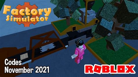 Roblox Factory Simulator New Code November 2021 Youtube