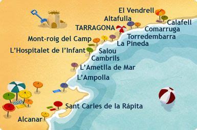 Costa Dorada Map