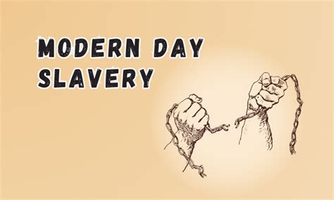 Modern Day Slavery - Alphareach