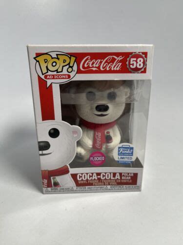 Funko Pop Ad Icons 58 Coca Cola Polar Bear Flocked Funko Shop