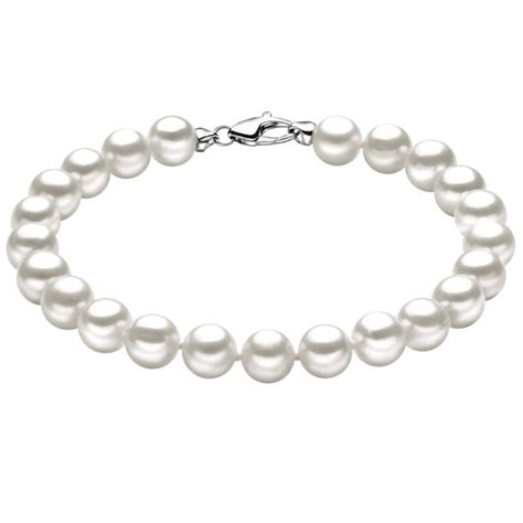 Miluna Bracciale Donna Con Perle Mm