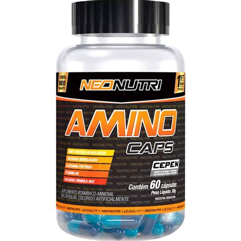 Amino Caps 60 Cápsulas Neo Nutri em Promoção na Americanas