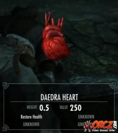 Skyrim: Daedra Heart - Orcz.com, The Video Games Wiki