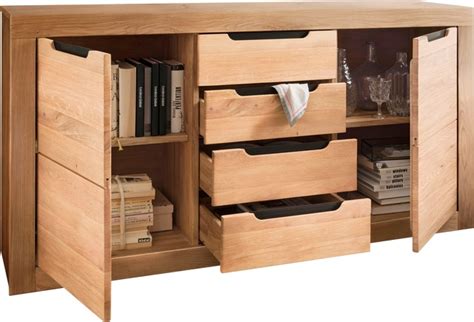 Wohnglücklich by Infantil Sideboard Basel Schrank Kommode Wildeiche