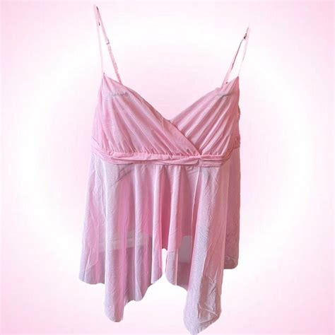 Victorias Secret Babydoll Pink Style Lingerie Depop