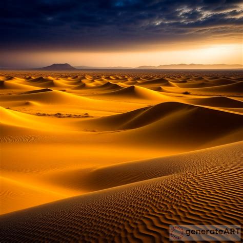 Sahara Desert Storm Photography with DSLR | GenerateArt