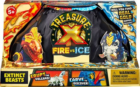 Buy Treasure X Fire Vs Ice Extinct Beasts Pack Multicolor