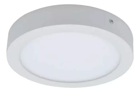 Plafon Aplicar Redondo Led 12w Philips 2 Años Color Blanco MercadoLibre