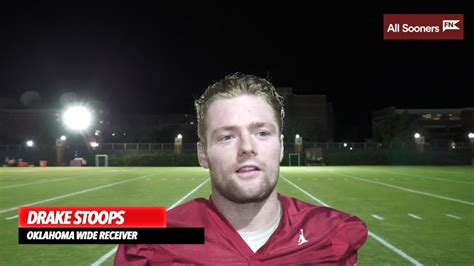 WATCH Oklahoma Sooners WR Drake Stoops Interview Sports Illustrated