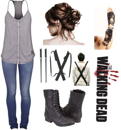 The Walking Dead By Myanichole Liked On Polyvore Art Walking Dead