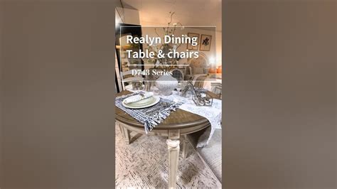 商品解説 Realyn Oval Dining Seriesd743 Youtube