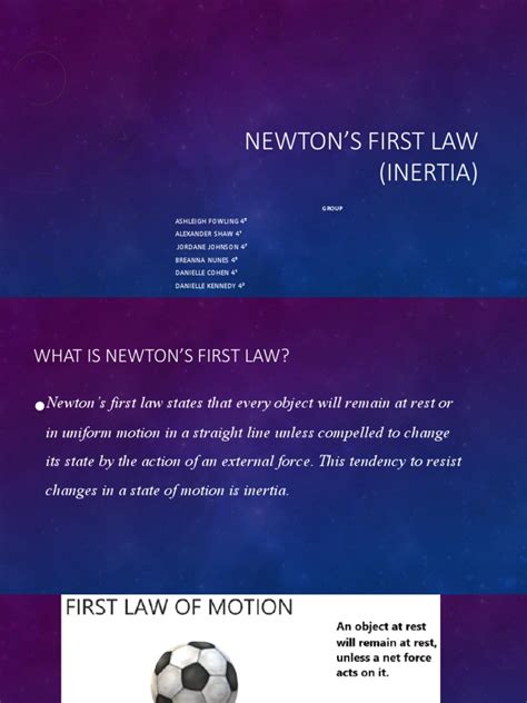 Newton's First Law | PDF