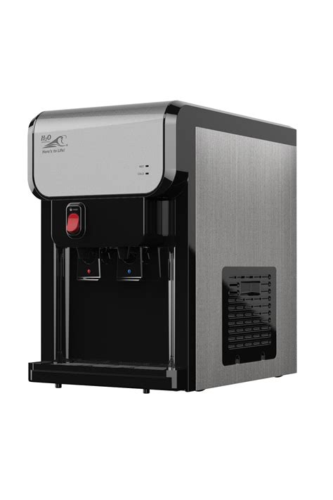 SD19A Countertop Bottleless Hot And Cold Water Dispenser Black H2O International SAH2O