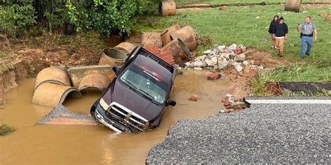 Watch As More Than A Foot Of Rain Floods Roads Homes In Central