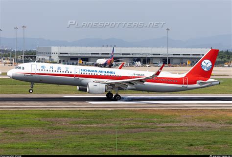 B 8603 Sichuan Airlines Airbus A321 211 WL Photo By XPHNGB ID