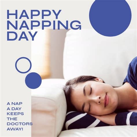 Design Wizard Free National Napping Day Templates Templates