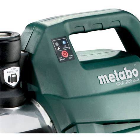 Metabo HWA 3500 INOX Bomba Autómata de Agua Doméstica 1100W 3500 L h