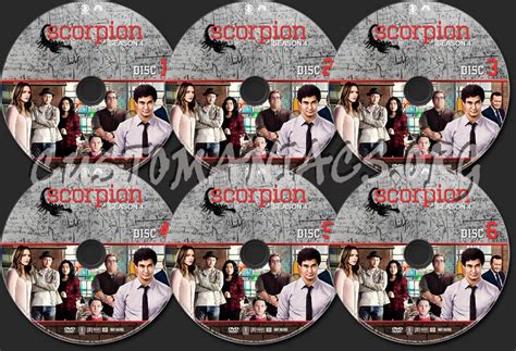 Scorpion Season 4 Dvd Label Dvd Covers And Labels By Customaniacs Id