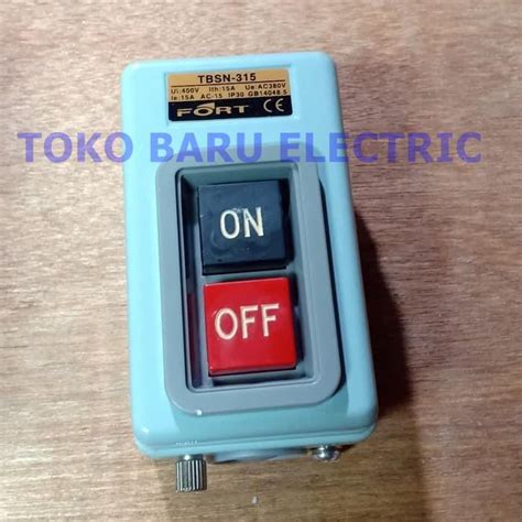 Jual Power Push Button On Off A Kw Tbsn Fort Premium Quality